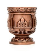 Souvenir Taj Mahal India Shot Glass,Metal Souvenir Cup,Perfect Souvenir ... - £25.62 GBP