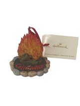 Hallmark Call Of The Wild Bonfire Camping Collectible Christmas Ornament - $9.87