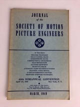 SMPE Journal Of The Society Of Motion Picture Engineers March 1949 VOL 5... - £10.16 GBP
