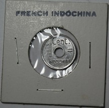 French Indo-China Cent, 1943 Gem Unc~RARE~Only Year Ever~Free  Shipping - $11.46