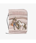 Book/Bible Cover, Howdy, Cowgirl and Horse, Red Hair, Brown Eyes, Journa... - £44.79 GBP+