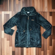 Columbia Women’s Fire Side Sherpa Fleece Full Zip Jacket Size Medium Bla... - $34.43