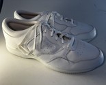 Propet LifeWalker Shoes 12 M White Leather Comfort Walking STORE DISPLAY - $39.59