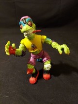 Vintage 1990 Teenage Mutant Ninja Turtles Tmnt Mondo Gecko Lizard Figure Loose - £7.65 GBP
