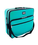 TUTTO 19 Inch Embroidery Project Bag Turquoise - $263.33 CAD