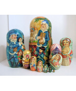 One of a kind Hand Painted Russian Nesting Doll &quot;The Nutcracker&quot; by Smir... - $15,482.24 MXN