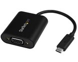 StarTech.com USB-C to VGA Adapter - With Stay Awake - Presentation Mode ... - $45.91