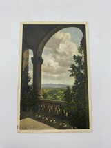 Vintage Lithograph Postcard Biltmore House &amp; Gardens North Carolina 1953 - £6.26 GBP