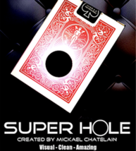 SUPER HOLE (RED) by Mickael Chatelain - Trick - $34.60