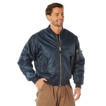 MA-1 Bomber Jacket Flight Coat Air Force Military Navy Blue Reversible X... - $56.29+