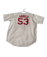Vintage Majestic Philadelphia Phillies Bobby Abreu MLB Baseball Jersey M... - $1,902.75 MXN