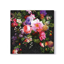 Paw Lunch Napkin 33cm (20pk) - Roses on Velvet - $31.85