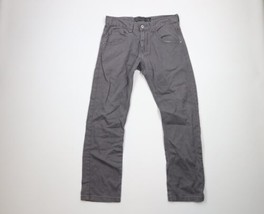 Vintage Southpole Mens 32x30 Faded Spell Out Baggy Hip Hop Denim Jeans Gray - $59.35