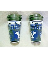 BYU COUGARS Officially Licensed Collegiate 16oz Spirit Travel Cups &amp; Lid... - £15.71 GBP