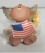 Vintage Angel Cheeks Patriotic Kirk Figurine (CFB2-007) - $9.70