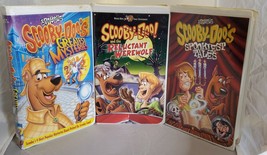 Set of (3) SCOOBY-DOO VHS- CLAMSHELL- SEE DESCRIPTION FOR TITLES - £5.86 GBP