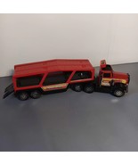 Vinrage Buddy L Power Drivers Red Kenworth Car Hauler Untested For Parts... - $318.36 MXN