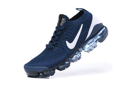 Nike Air VaporMax Flyknit 2019 Mens Sneakers Shoes Blue white - £123.61 GBP