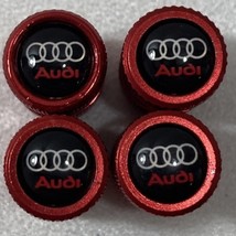 NEW Genuine Metal Tire Air Stem Valve Covers Set. Perfect For Audi Auto ... - $27.59 CAD