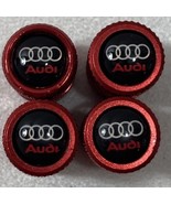 NEW Genuine Metal Tire Air Stem Valve Covers Set. Perfect For Audi Auto ... - $27.59 CAD