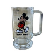Vintage Walt Disney Productions Pre-1986 Mickey Mouse Glass! Clean. 1970&#39;s? - $20.36 CAD