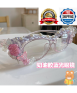 Women Anti Blue Light Blocking Reading Glasses Eye Clear Lens Eyewear DI... - €48,66 EUR