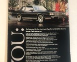 1981 Chevrolet Monte Carlo Vintage Print Ad Advertisement pa10 - £6.17 GBP