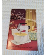 Vintage 1957 SUNBEAM MIXMASTER MIXER Instructions and Recipe Book - $129.06 MXN