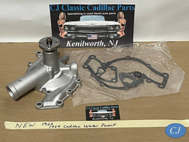 NEW 63-64 Cadillac 390/429 ENGINE ALUMINUM WATER PUMP - 2 OUTLETS - W/GA... - $108.89