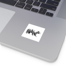 Blank Square White Vinyl Stickers | Outdoor Waterproof Scratchproof | In... - £7.35 GBP+
