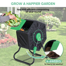 18.5 Gallon Compost Bin Garden Composting Colorful Durable Compost Bins ... - £61.58 GBP