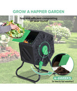 18.5 Gallon Compost Bin Garden Composting Colorful Durable Compost Bins ... - £64.13 GBP