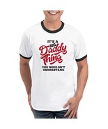 Daddy Thing Men&#39;s Ringer T-Shirt - $41.03 CAD