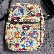 Disney Buckle Down Crossbody Wallet Purse Retro Mickey &amp; Friends Vegan L... - $22.76