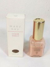 Mary Kay Step 4 Nail Color Shield Wheat .45 Fl Oz #3386 New Old Stock - £7.90 GBP
