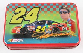 VINTAGE 1999 US Playing Card Jeff Gordon Tin w/ 2 Sets of Playing Cards - $9.89