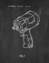 Pneumatic Impact Wrench Patent Print - Chalkboard - $7.95+