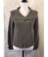 Banana Repulic Sweater, Size Small, Gray, Long Sleeve, Cotton - $18.99