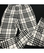 Shein Women Stripped Black Casual Pants 6 - $8.80 CAD