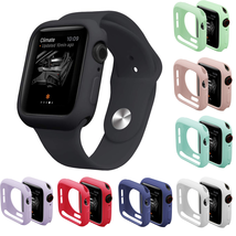 Silicone TPU Bumper Protective Case Cover For Apple Watch Ultra Series 9 8 7 6 5 - $1.99