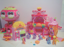 My Little Pony Ponyville LOT OF TOYS - £59.92 GBP