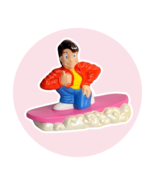 Back to the Future Vintage 1991 Action Figure: Marty McFly with Hoverboard - $241.50 MXN