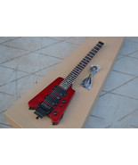 Red Headless Electric Guitar,Ash Body Rosewood Fingerboard Passived Pick... - $269.00