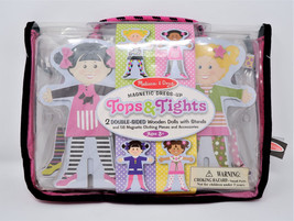 Melissa &amp; Doug #4943 Magnetic DRESS-UP Tops &amp; Tights, Ages 3+ - New Sealed! - $14.98