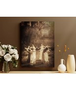 Ritual Dance Circle Nature Worship. Druid Women Dancing in the Night. Mo... - $25.26 CAD