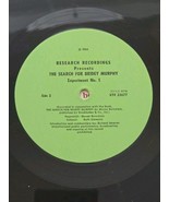 The SEARCH FOR BRIDEY MURPHY -- Research Recordings LP # 101 -- HYPNOTISM - $21.95 CAD