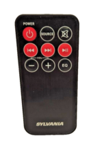 Sylvania Mini Remote Control Black Dvd Cd Player Excellent Condition Tested - $9.73