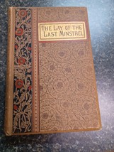 Antique 1887 Poetry Book The Lay Of The Last Minstrel Sir Walter Scott Gilt Edge - £31.13 GBP