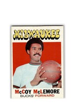 1971-72 Topps Basketball #83 McCoy McLemore Set-Break ABA (B) - £1.11 GBP