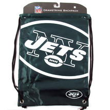 New York Jets Drawstring NFL Backpack by Forever Collectibles NWT FOCO Football - $24.74